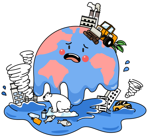 지구 일러스트 이미지